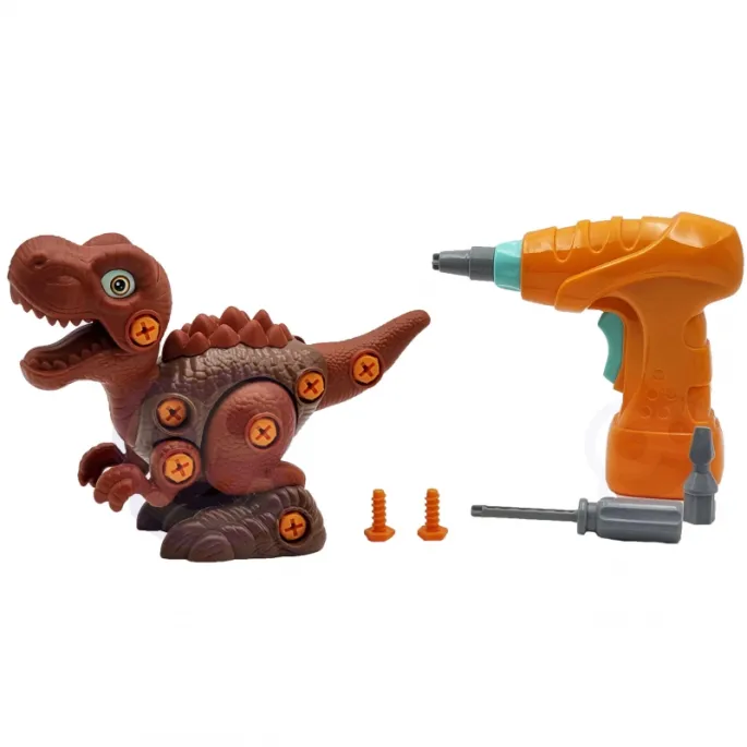 Elektryczna wiertarka w zestawie z dinozaurem WOOPIE