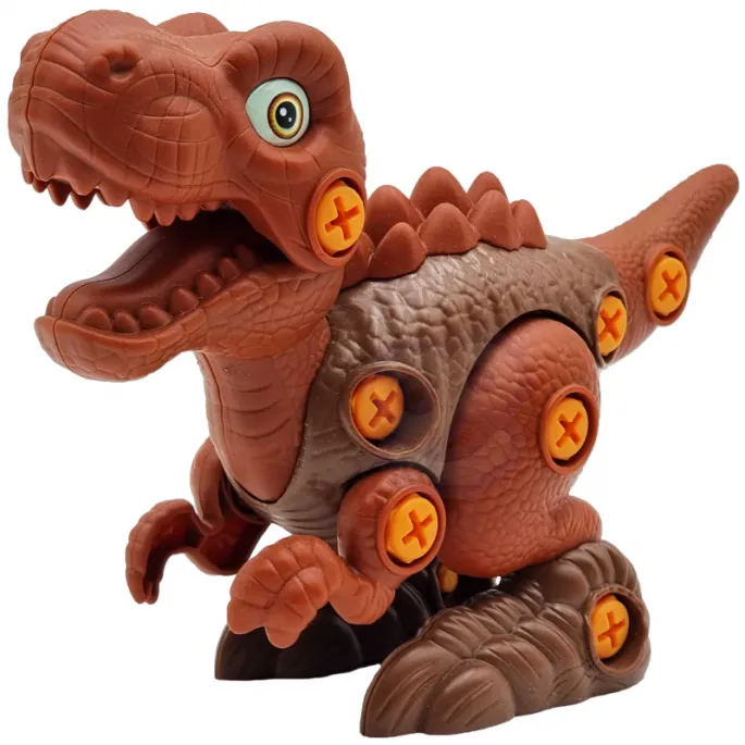 Kreatywny zestaw dinozaura z śrubokrętem WOOPIE