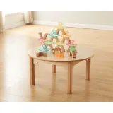 Zestaw 10 pomarańczowych ludzików do gry zręcznościowej dla dzieci