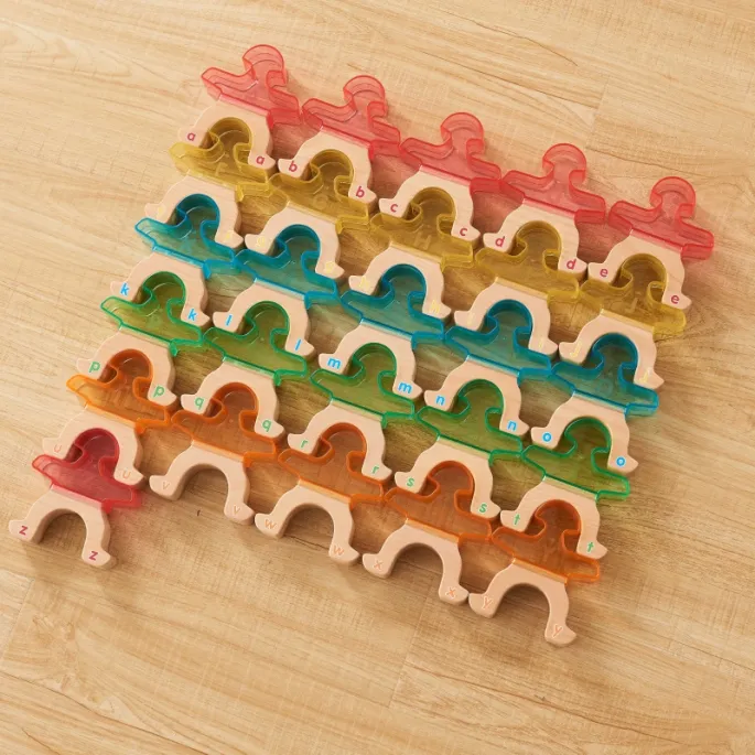 Drewniana gra rozwijająca zdolności manualne