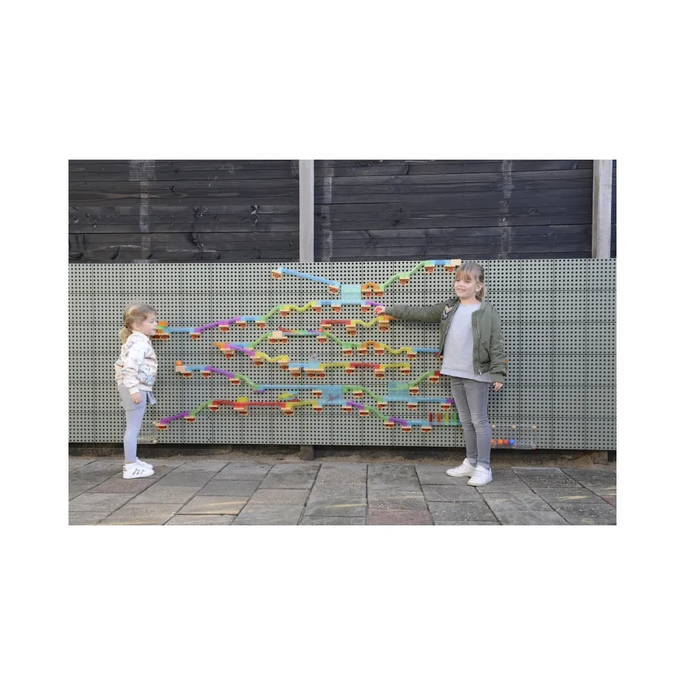 MASTERKIDZ Zestaw Konstrukcyjny Tor dla Piłek do Tablica STEM 63 el.