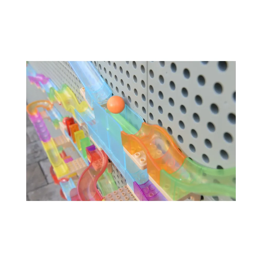 MASTERKIDZ Zestaw Konstrukcyjny Tor dla Piłek do Tablica STEM 63 el.