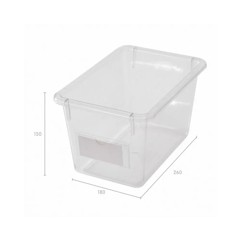 MASTERKIDZ Akrylowe Pojemniki Na Elementy Do Tablicy STEM 6 Sztuk