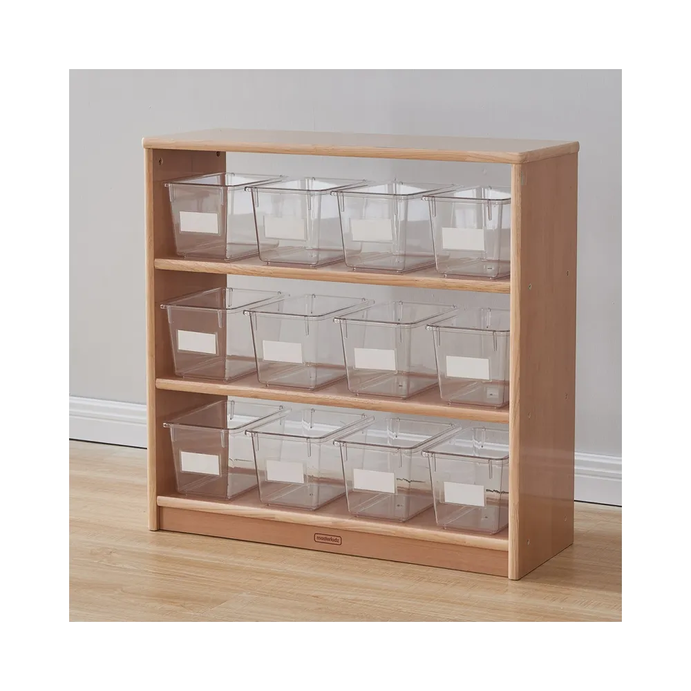 MASTERKIDZ Akrylowe Pojemniki Na Elementy Do Tablicy STEM 6 Sztuk