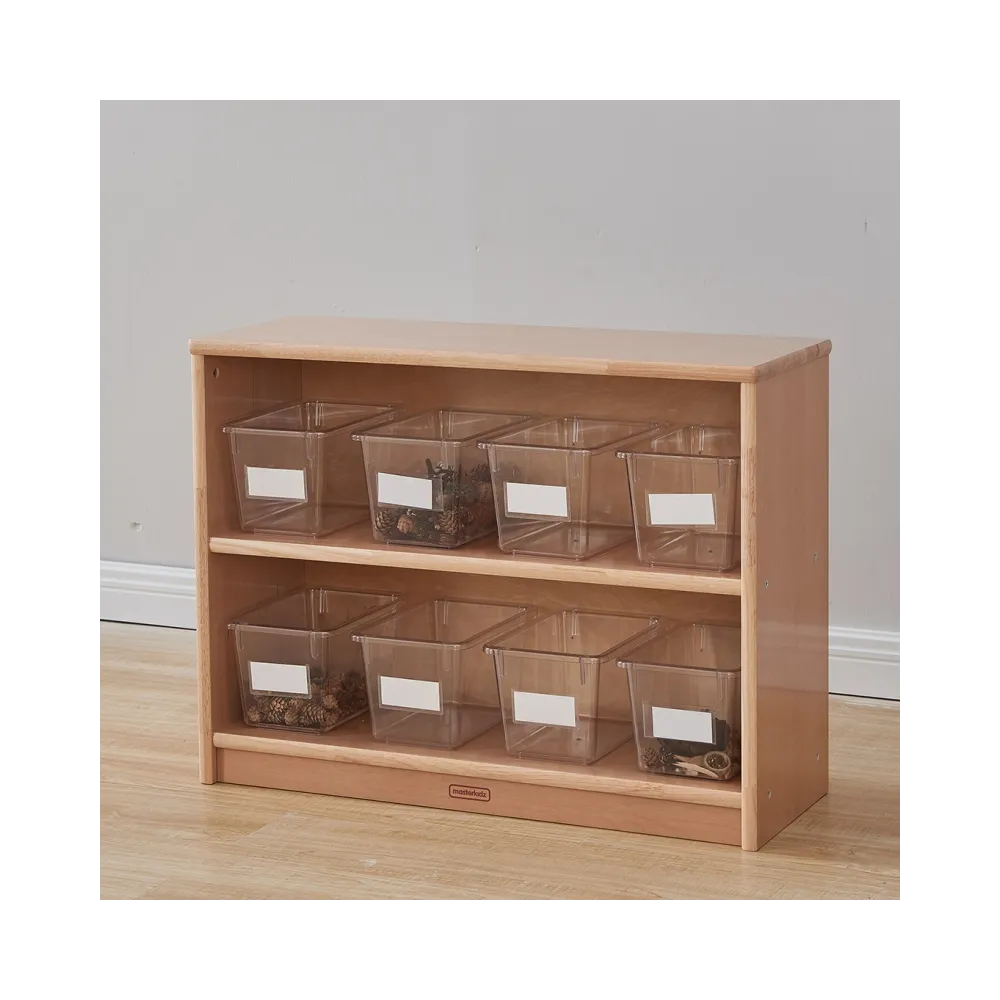 MASTERKIDZ Akrylowe Pojemniki Na Elementy Do Tablicy STEM 6 Sztuk