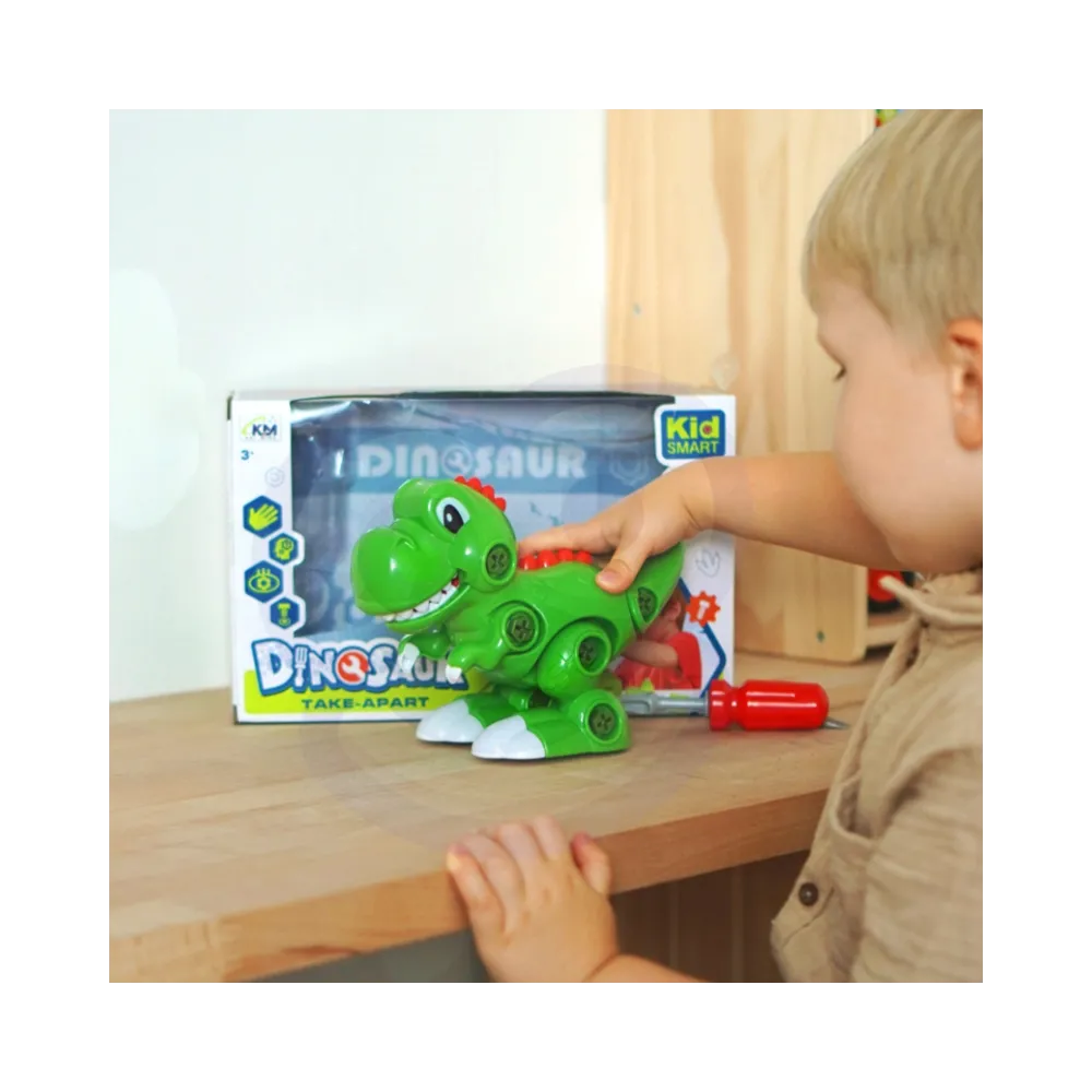 WOOPIE Dinozaur Do Skręcania Zestaw Konstrukcyjny + Śruborkęt