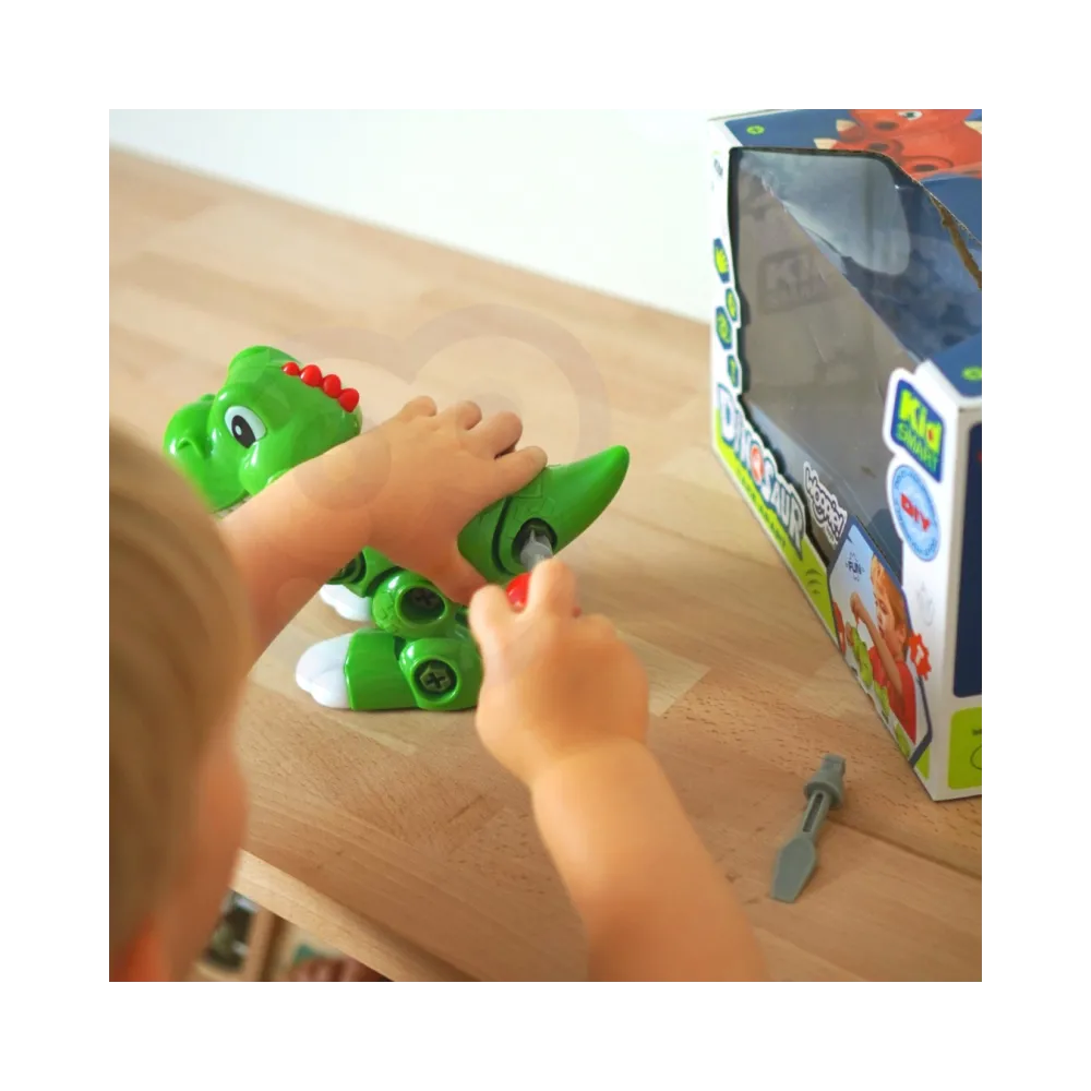 WOOPIE Dinozaur Do Skręcania Zestaw Konstrukcyjny + Śruborkęt
