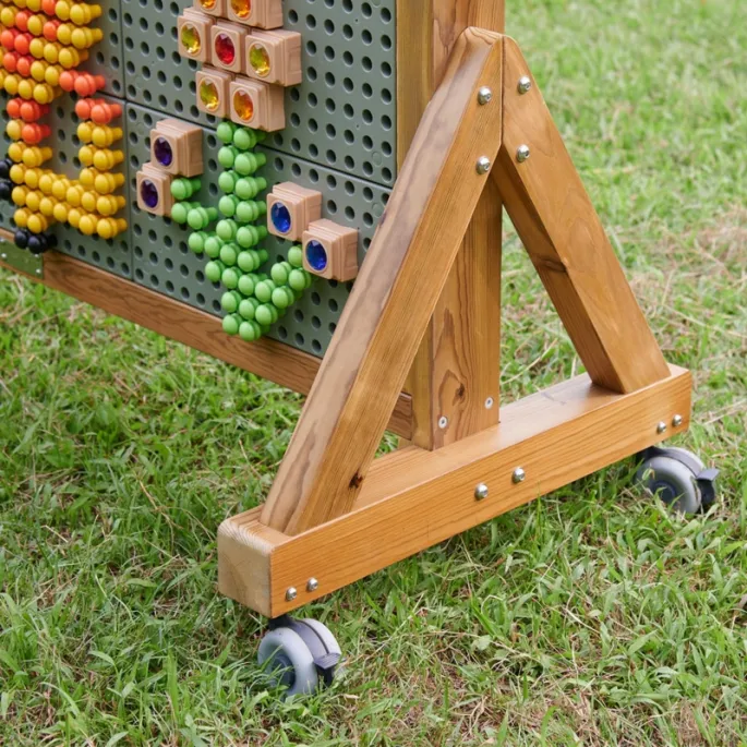 Stabilne kółka z blokadą do tablic