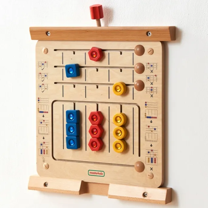 Zabawa i nauka z MASTERKIDZ - sortowanie kształtów