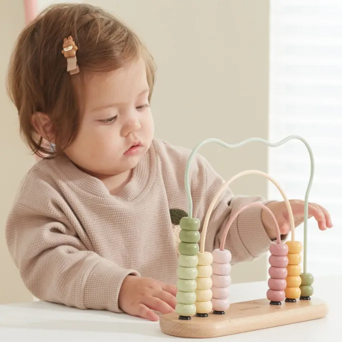 Bezpieczne liczydło dla dzieci powyżej 12 miesięcy