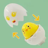 WOOPIE Układanka Sorter Montessori Dopasuj Kształty Wesołe Kurczaczki Jajka 6szt