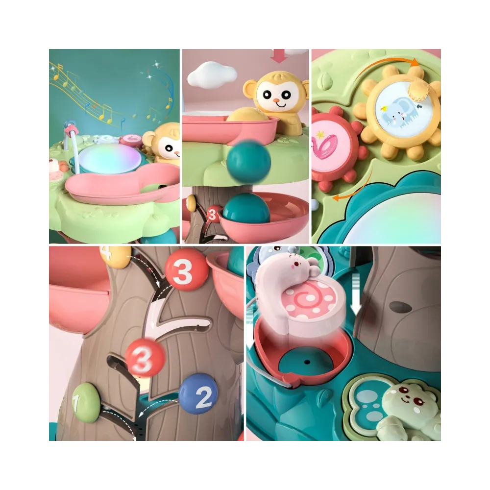 Interaktywne Drzewko Edukacyjne Pianino Led