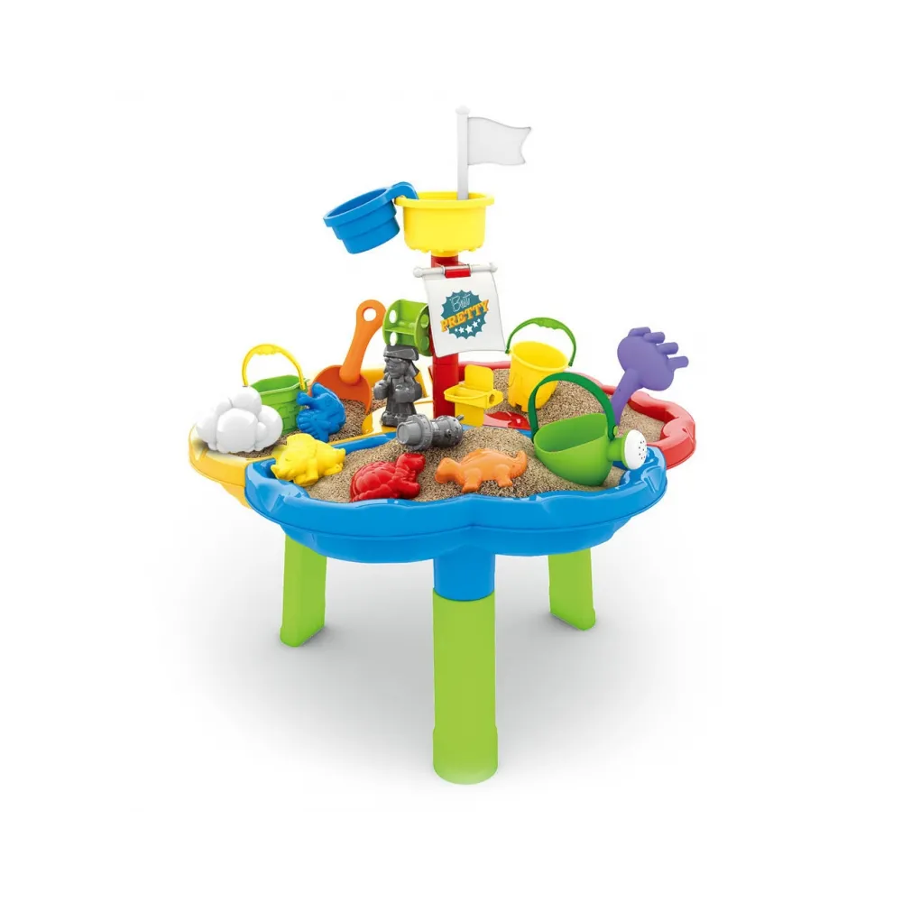 WOOPIE Stolik Wodny Piaskownica 3w1 Statek Piracki 13 el.