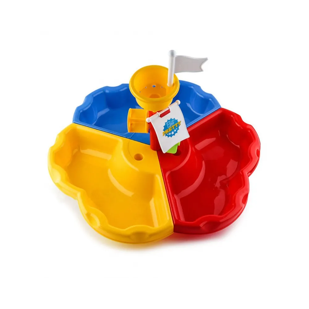 WOOPIE Stolik Wodny Piaskownica 3w1 Statek Piracki 13 el.