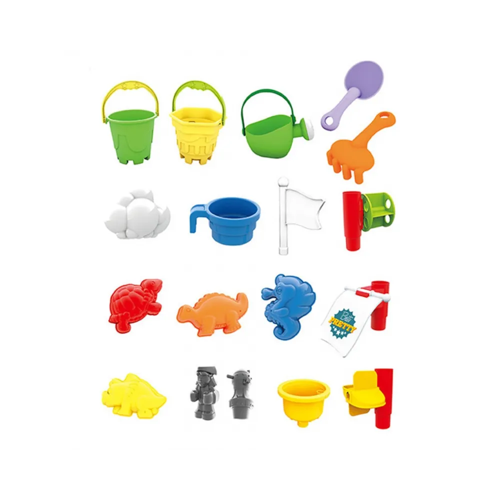 WOOPIE Stolik Wodny Piaskownica 3w1 Statek Piracki 13 el.