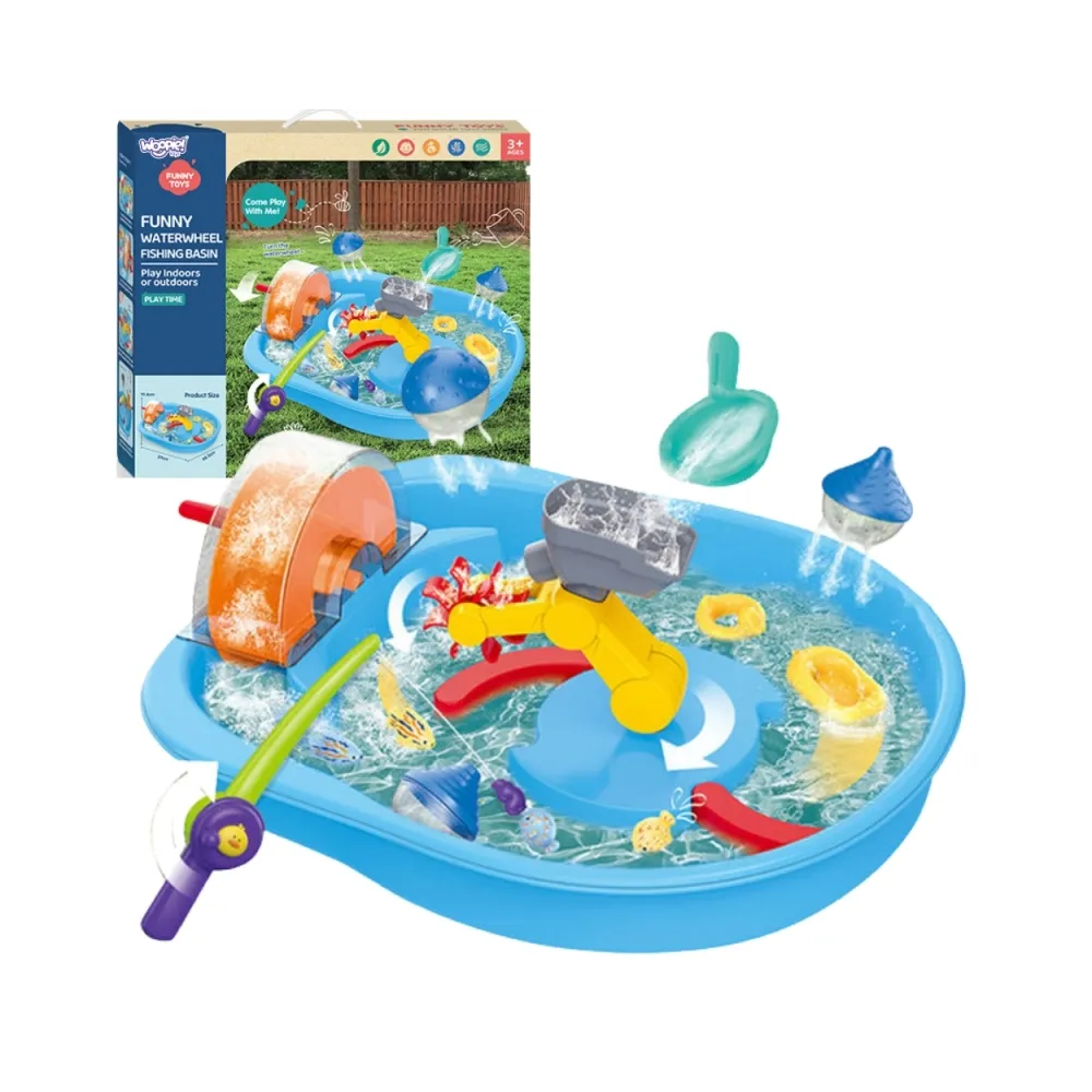 WOOPIE Tor Wodny 2w1 Gra Łowienie Rybek 14el.