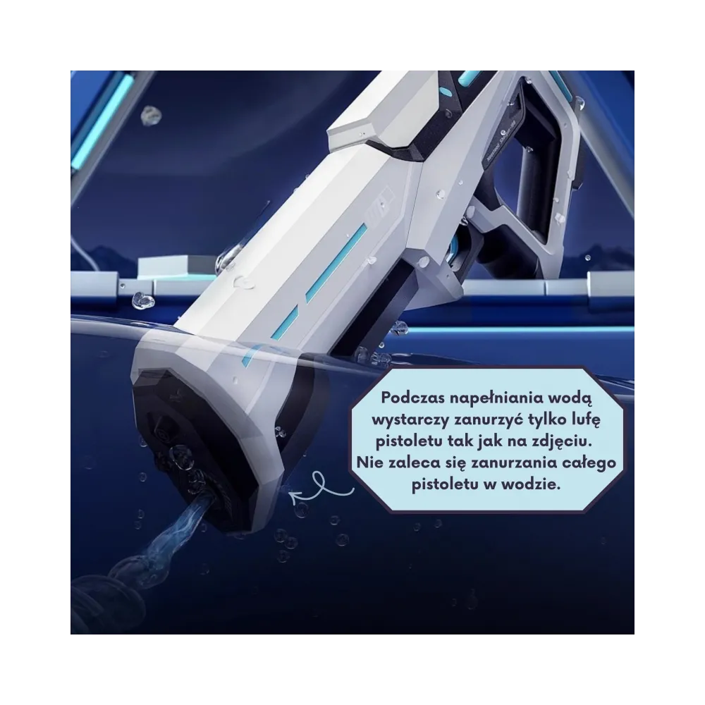 WOOPIE Elektryczny Pistolet Na Wodę Automatyczny Blaster