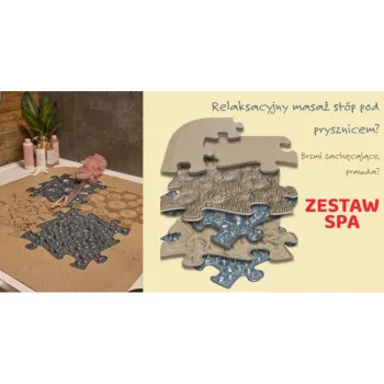 Relaksująca mata do SPA z 12 elementami
