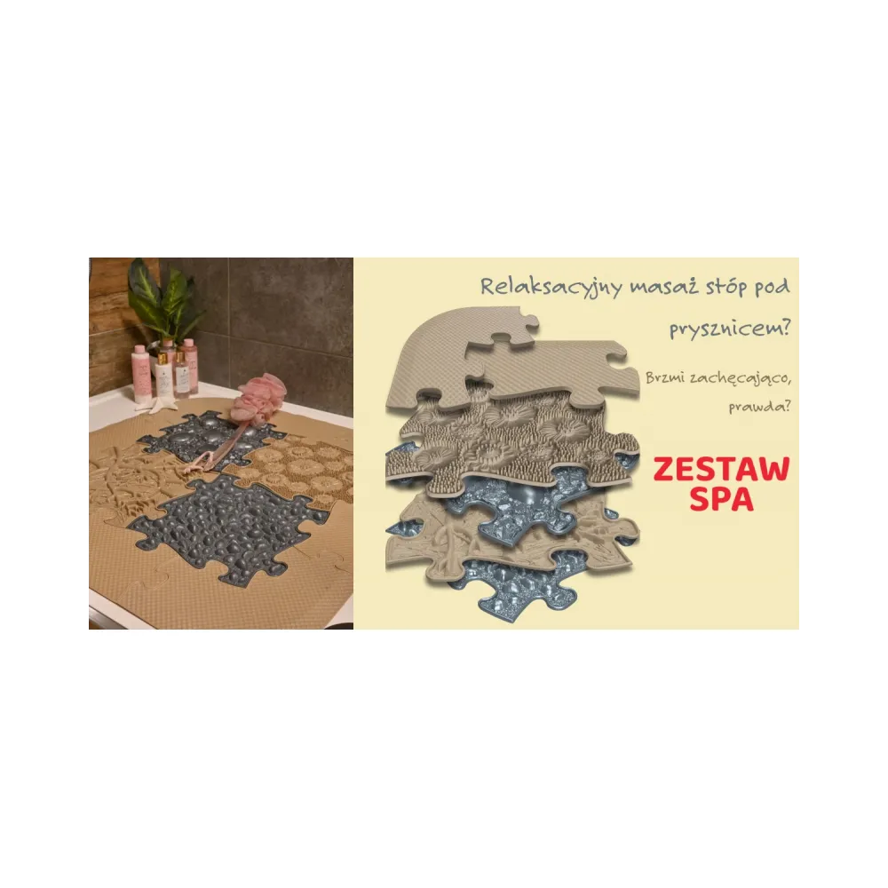 Relaksująca mata do SPA z 12 elementami