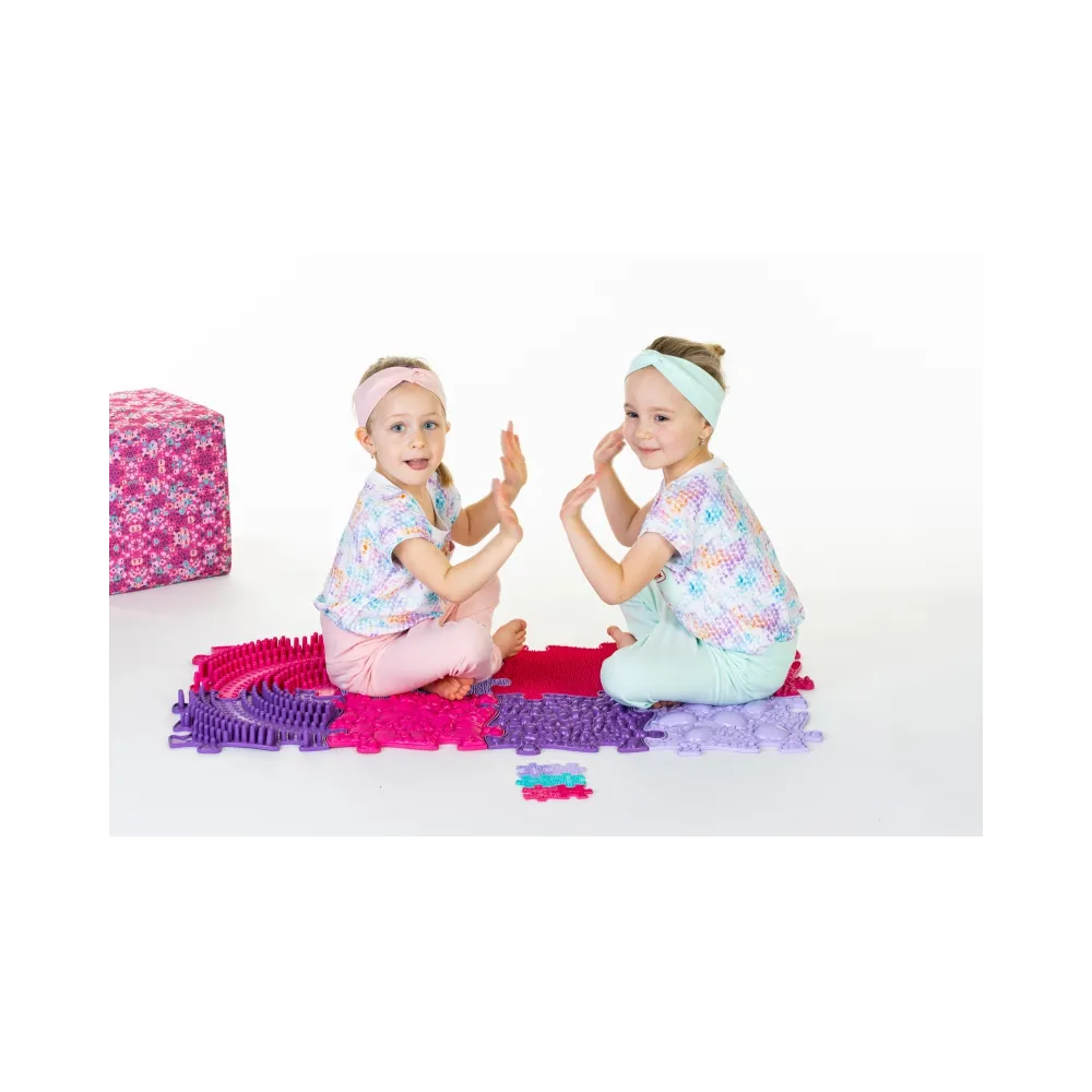 Ortopedyczna mata puzzlowa wspierająca rozwój maluszka