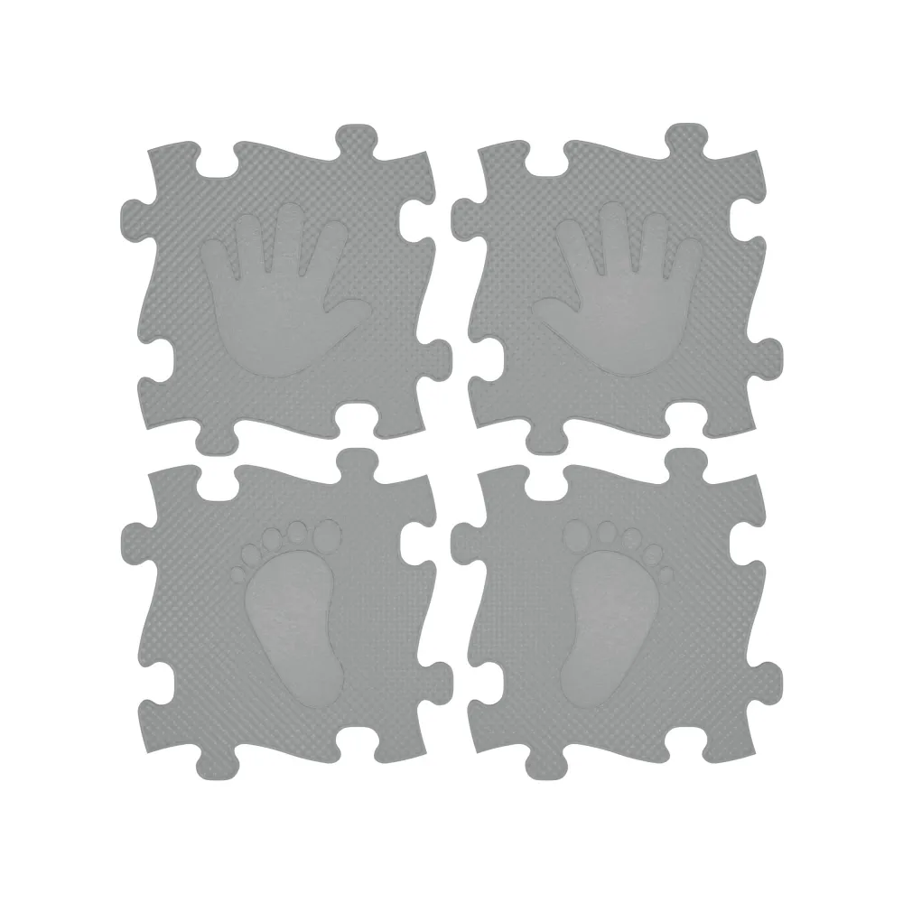 Zestaw 16 elementów maty sensorycznej do ćwiczeń rączek i stóp