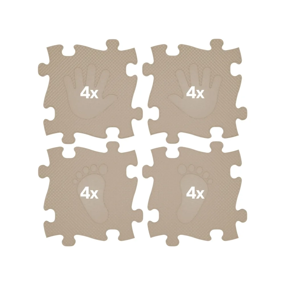 Puzzle sensoryczne do zabawy i nauki dla najmłodszych.