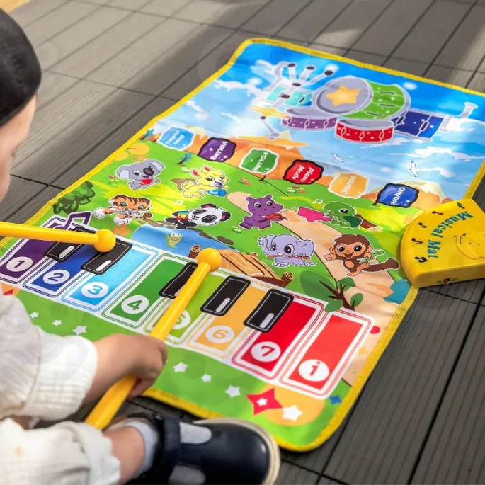 Mata 2w1 - pianino i perkusja