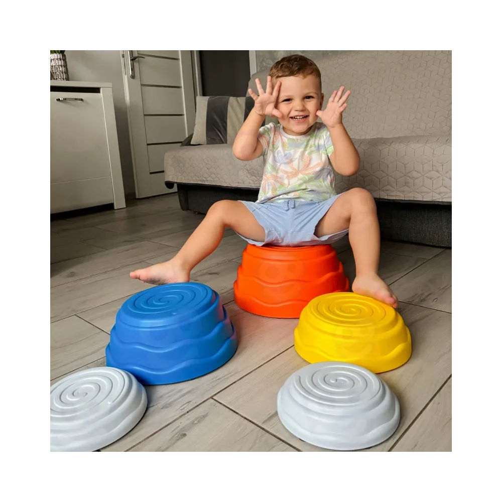 Zestaw kamieni do nauki równowagi i koordynacji ruchowej