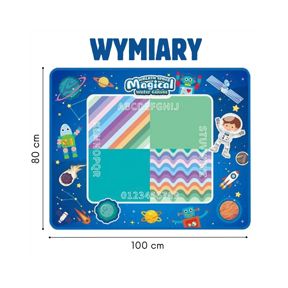 Mata malarska XXL dla małych artystów