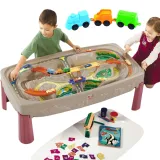 STEP2 Kanion z blatem Tor samochodowy stół kolejka