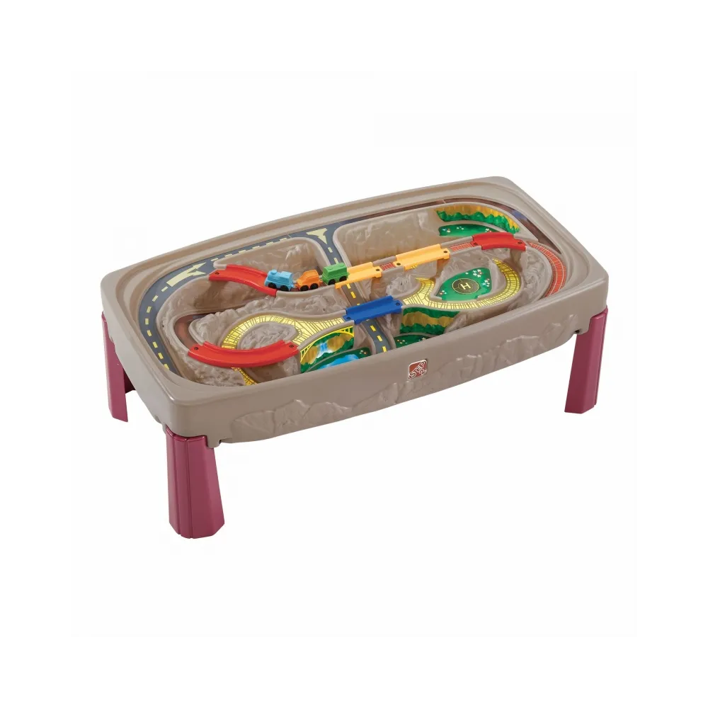 STEP2 Kanion z blatem Tor samochodowy stół kolejka