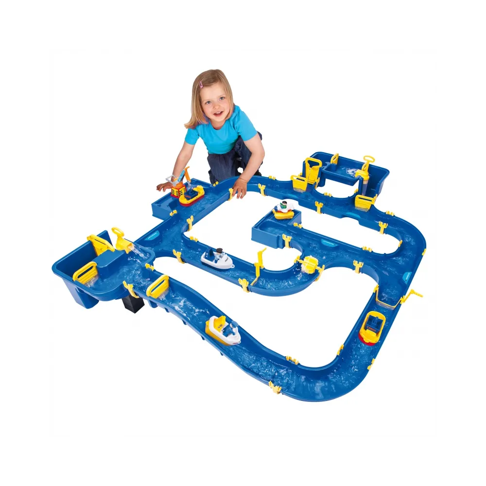 BIG Wielki Port Wodny Amsterdam Waterplay Łódki