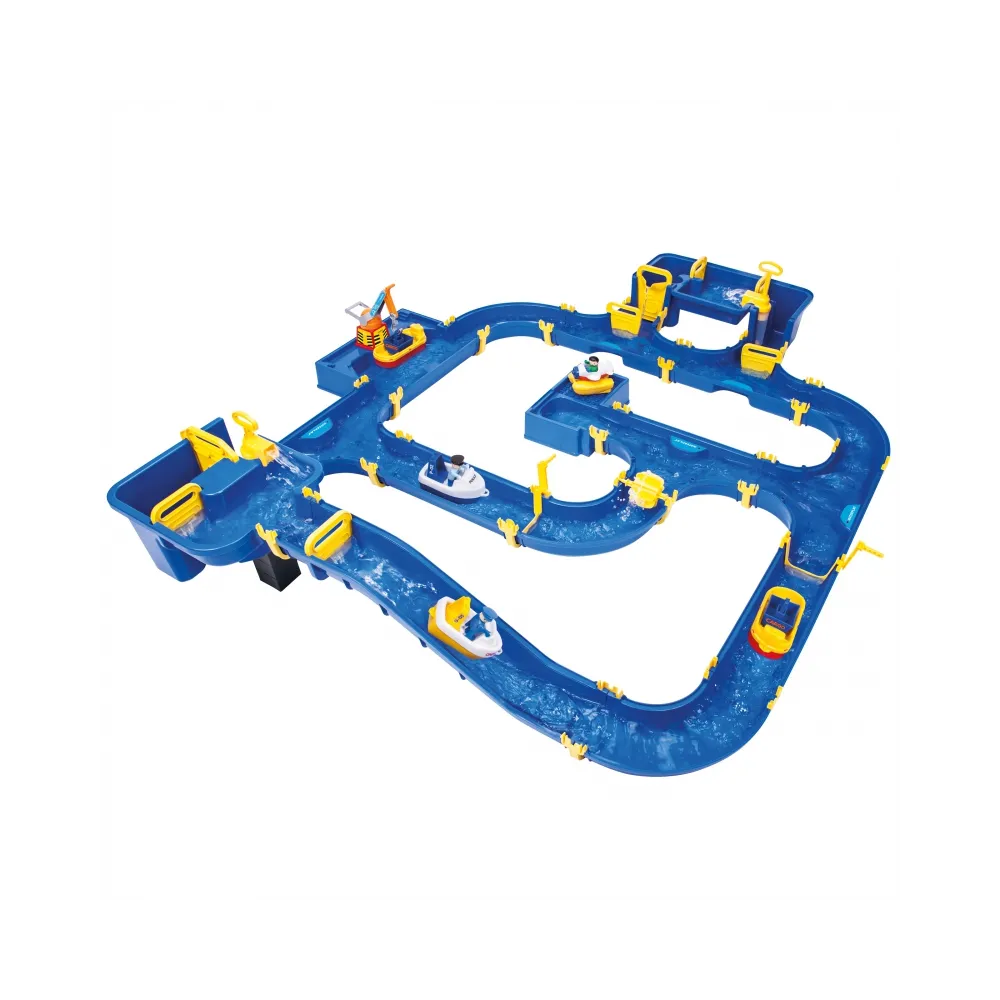 BIG Wielki Port Wodny Amsterdam Waterplay Łódki