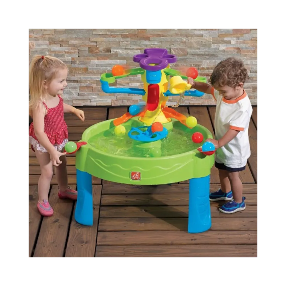 STEP2 Kolorowy Stół Wodny do Zabawy z Piłeczkami 2w1