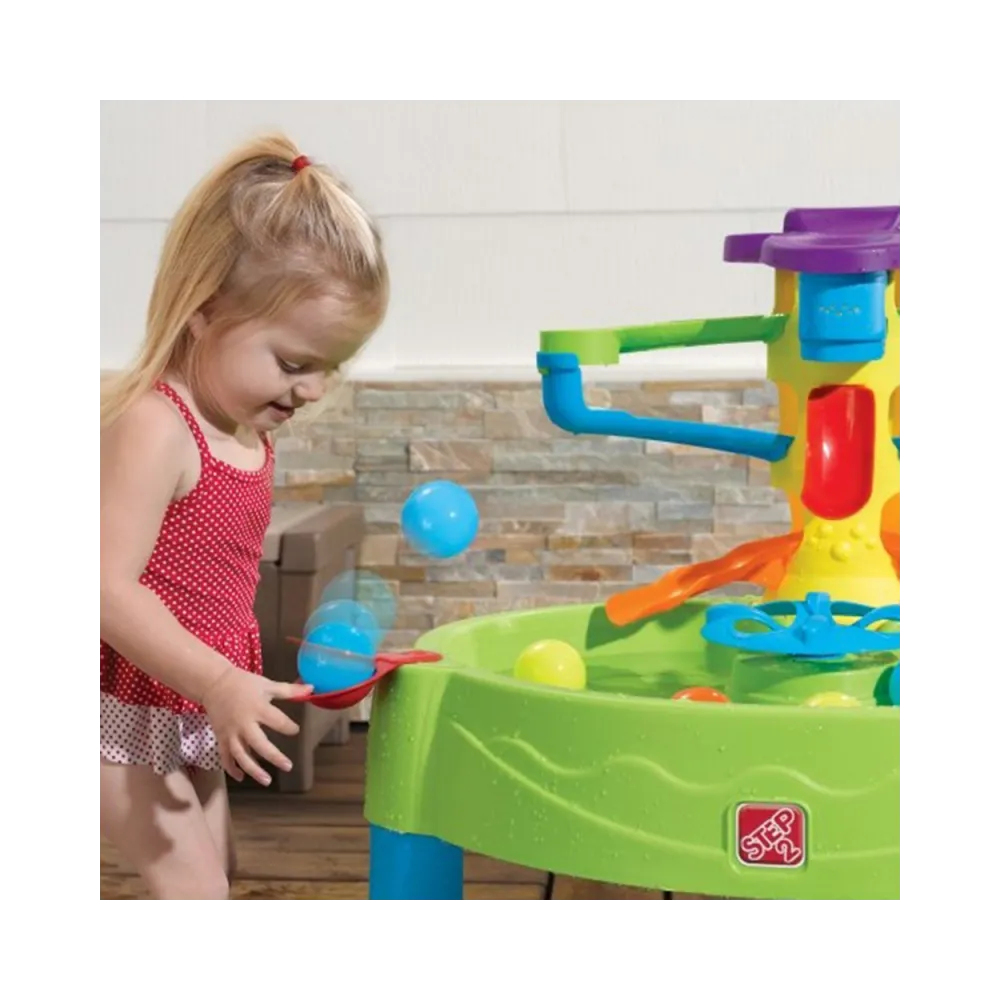 STEP2 Kolorowy Stół Wodny do Zabawy z Piłeczkami 2w1
