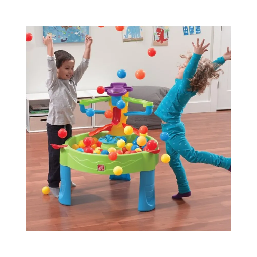 STEP2 Kolorowy Stół Wodny do Zabawy z Piłeczkami 2w1
