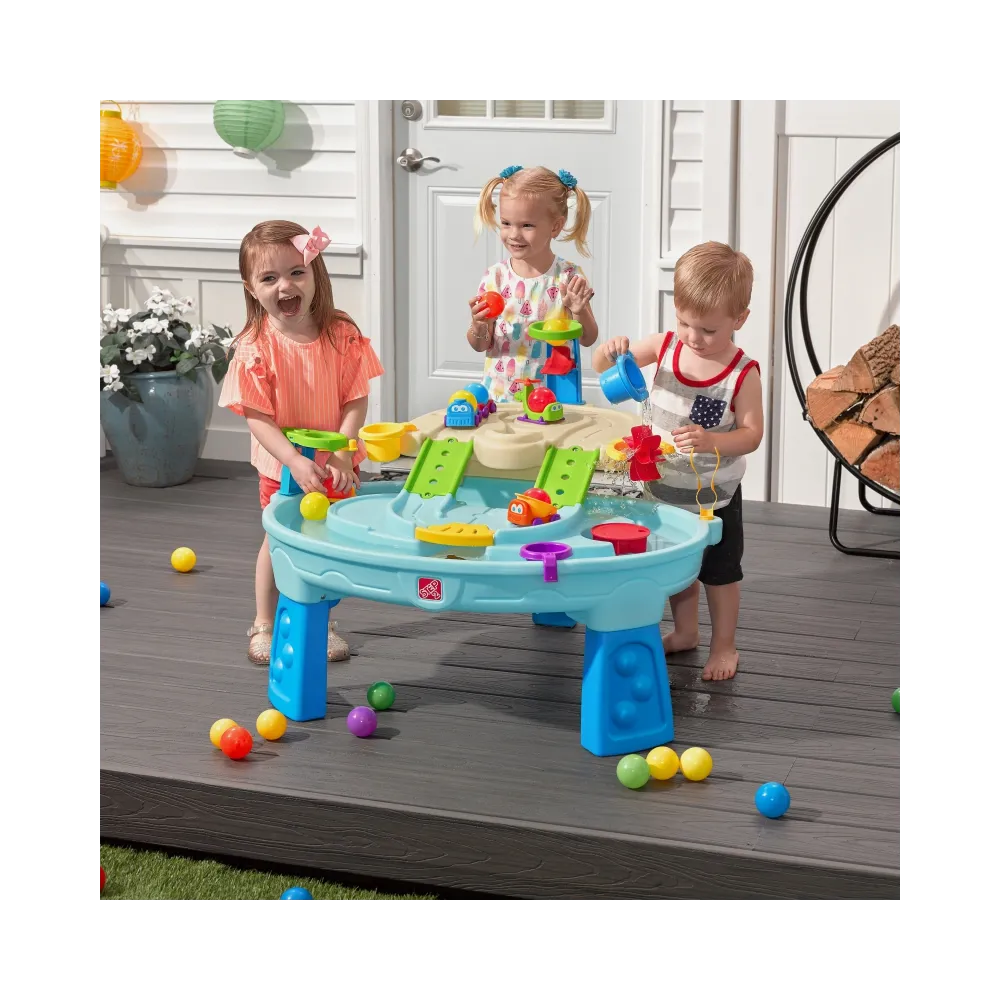 STEP2 Plac Budowy Stół wodny z akcesoriami