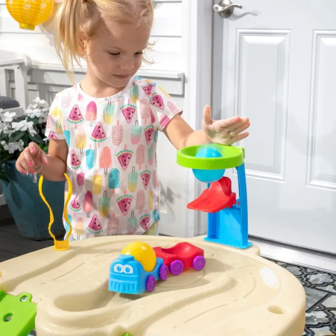 Bezpieczny i trwały stół wodny dla maluchów