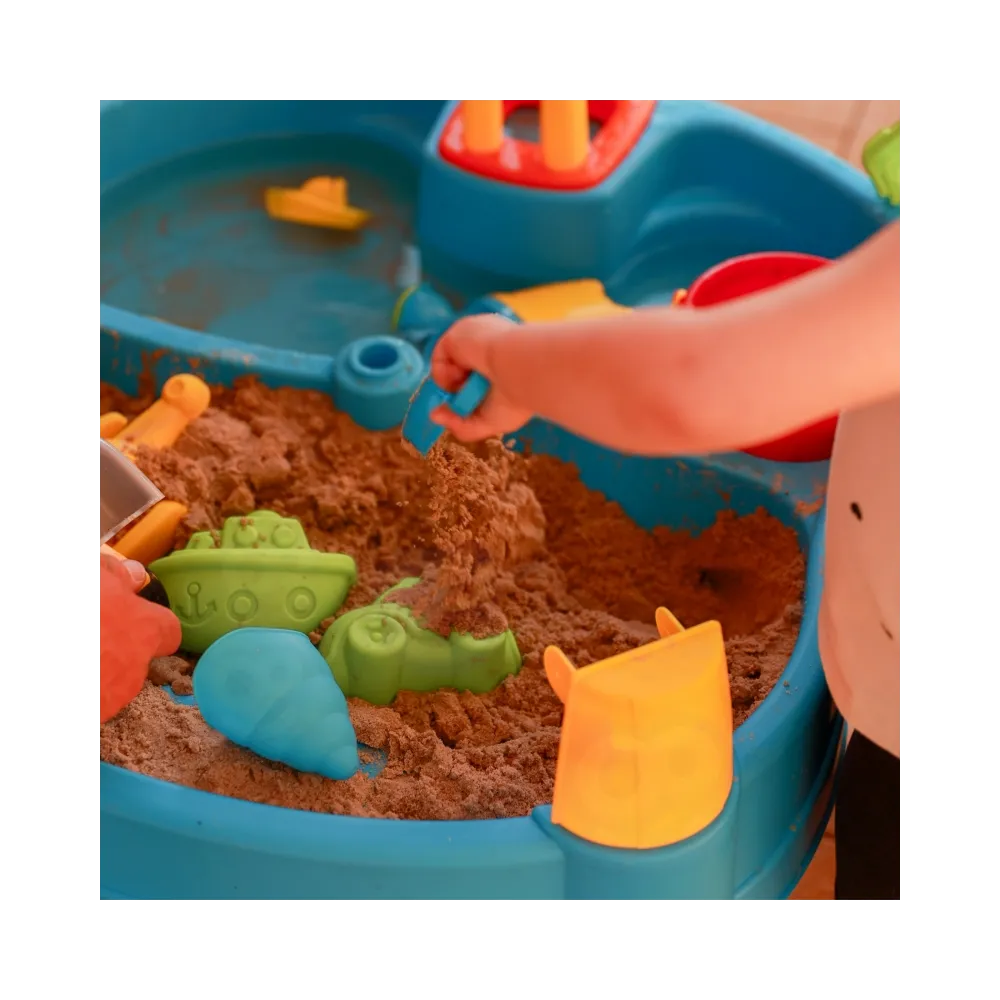 WOOPIE Stolik Wodny 2w1 Piaskownica Młyn 14 akc.