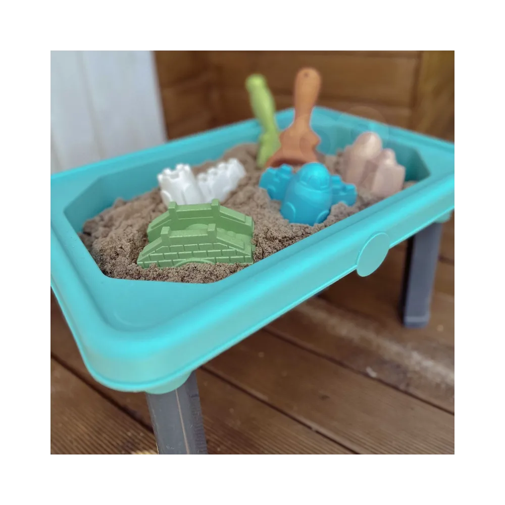 WOOPIE Stolik Wodny 3w1 Piaskownica Gra Łowienie Rybek 6 el.