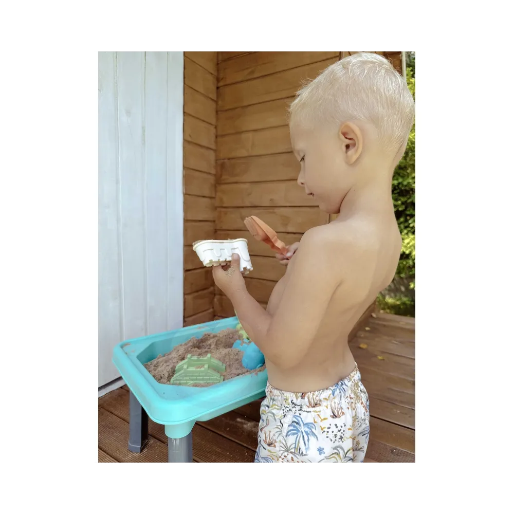 WOOPIE Stolik Wodny 3w1 Piaskownica Gra Łowienie Rybek 6 el.