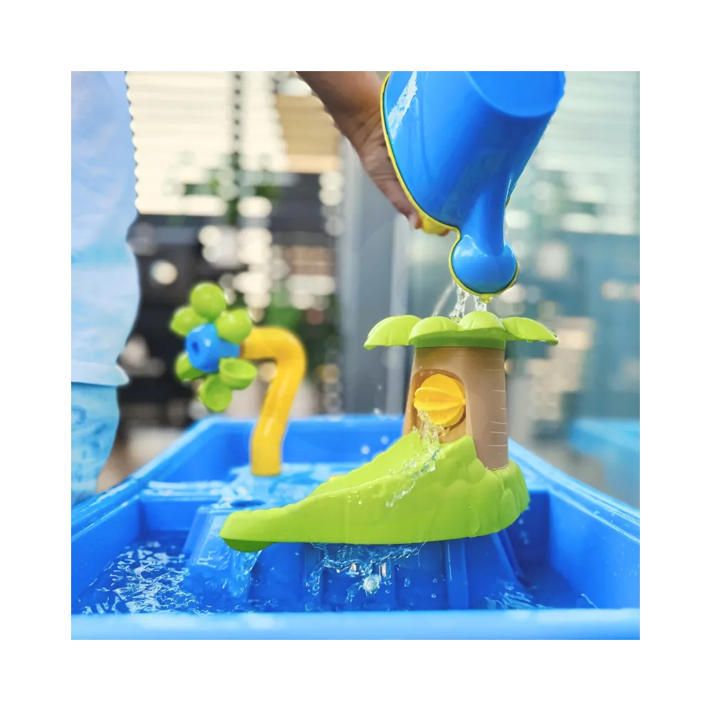 WOOPIE Stolik Wodny 2w1 Piaskownica Palma 18 el.