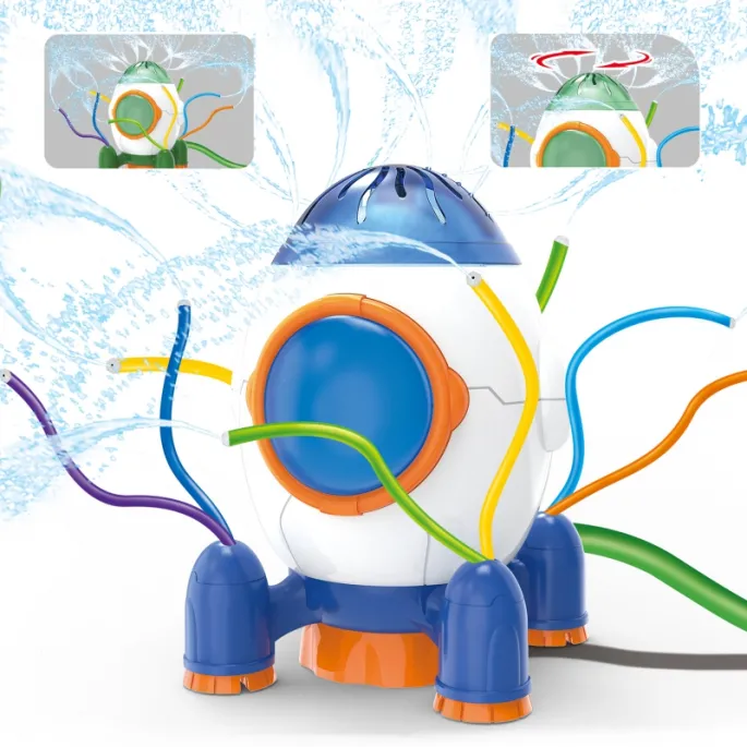 Bezpieczny zraszacz z gładkimi krawędziami