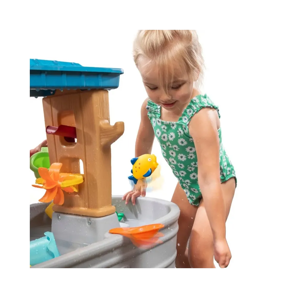 Step2 Stół Wodny z Deszczownicą Wiaderkiem i Lejkiem + Zwierzątka