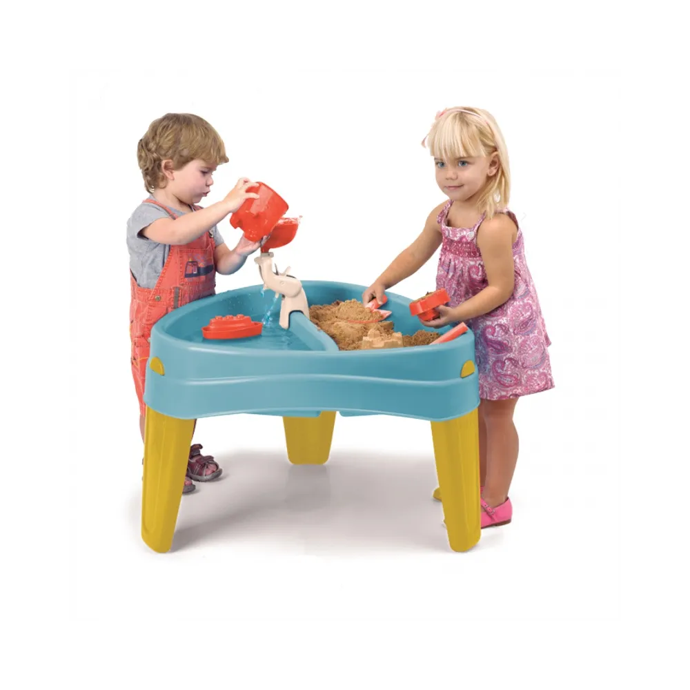 FEBER Stolik Wodny z Przykrywą CASUAL 4w1 Piaskownica Biurko Stolik Piknikowy Akc.