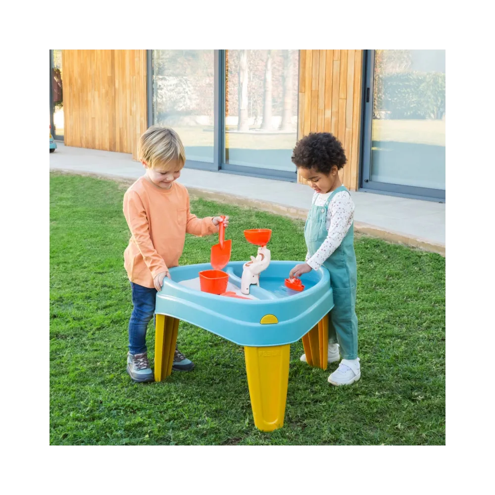 FEBER Stolik Wodny z Przykrywą CASUAL 4w1 Piaskownica Biurko Stolik Piknikowy Akc.