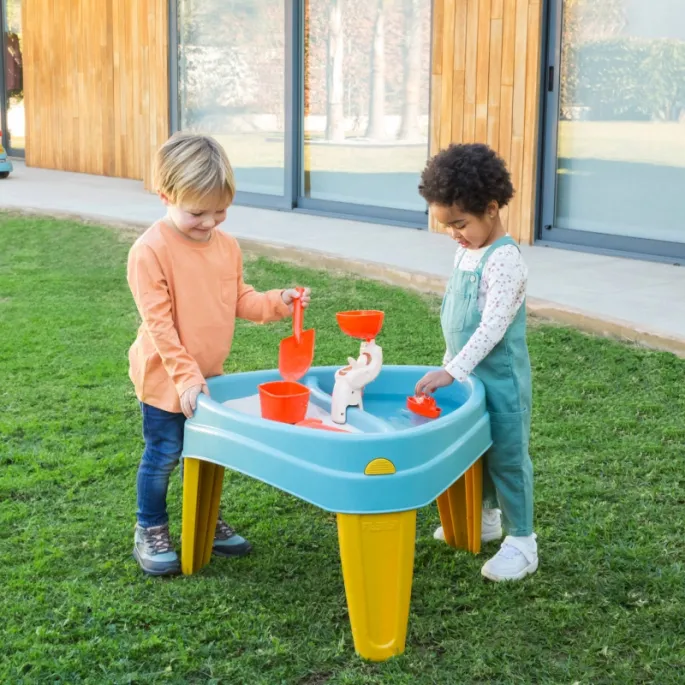 Stół do zabawy z młynek i przykrywą - FEBER CASUAL