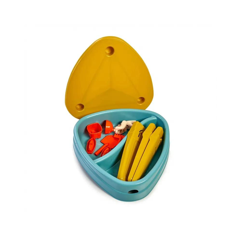 FEBER Stolik Wodny z Przykrywą CASUAL 4w1 Piaskownica Biurko Stolik Piknikowy Akc.