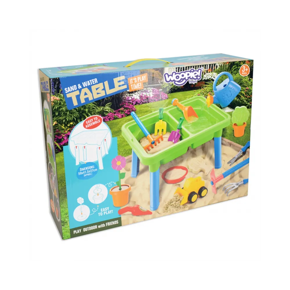 WOOPIE Stolik Wodny 2w1 Piaskownica 13 Akc.