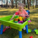 WOOPIE Stolik Wodny 2w1 Piaskownica 13 Akc.